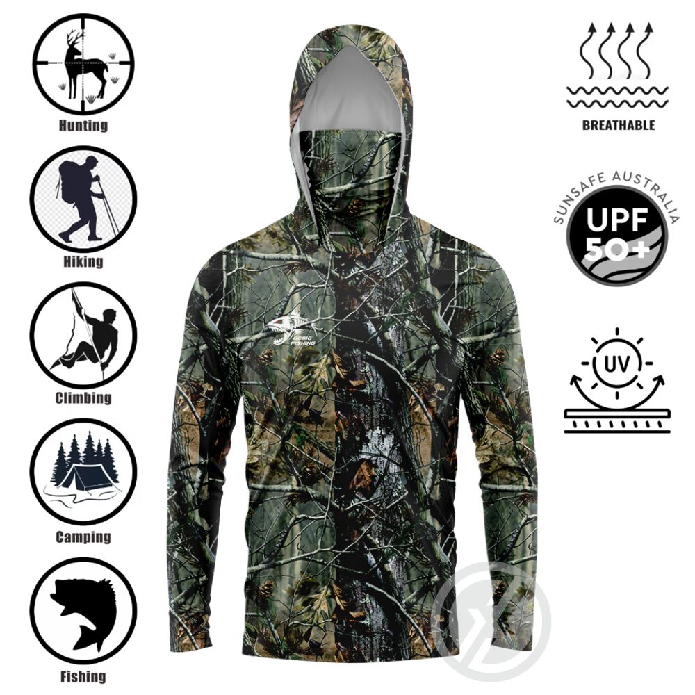 Fishing Hoodie - Camicia da Pesca con Cappuccio UPF50+