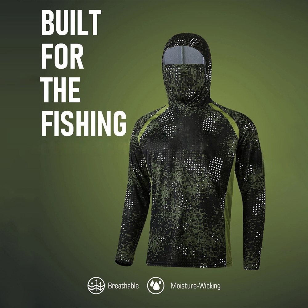 Fishing Hoodie - MALFC Abbigliamento da Pesca per Uomo,