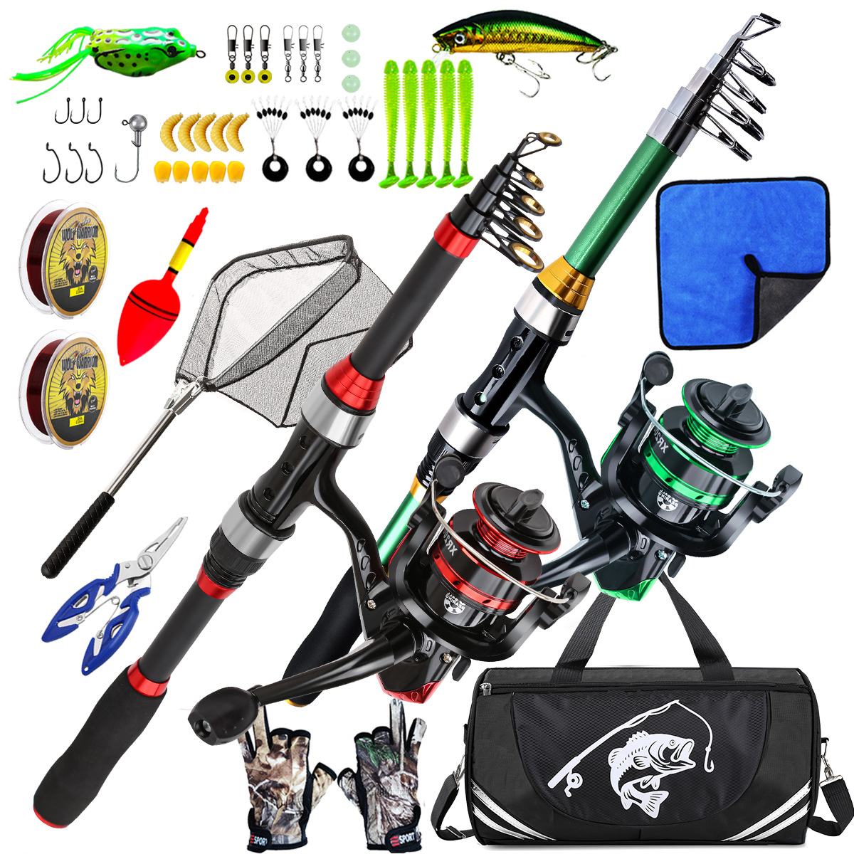 Canna da Pesca Telescopica Dop - Fishing Gloves recensione e prezzo