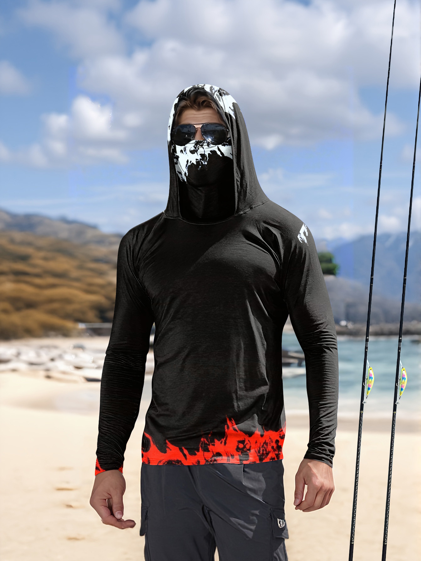 Maglietta da pesca a maniche l - Fishing Hoodie recensione e prezzo