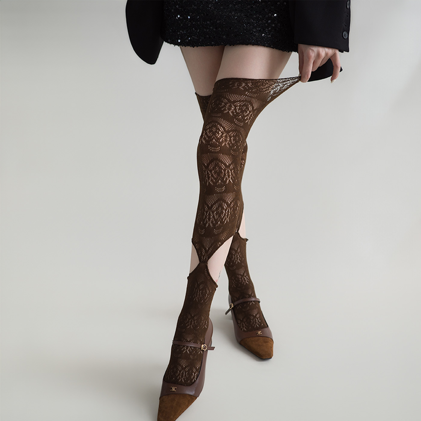 Calze da donna in pizzo scavat - Fishing Socks recensione e prezzo